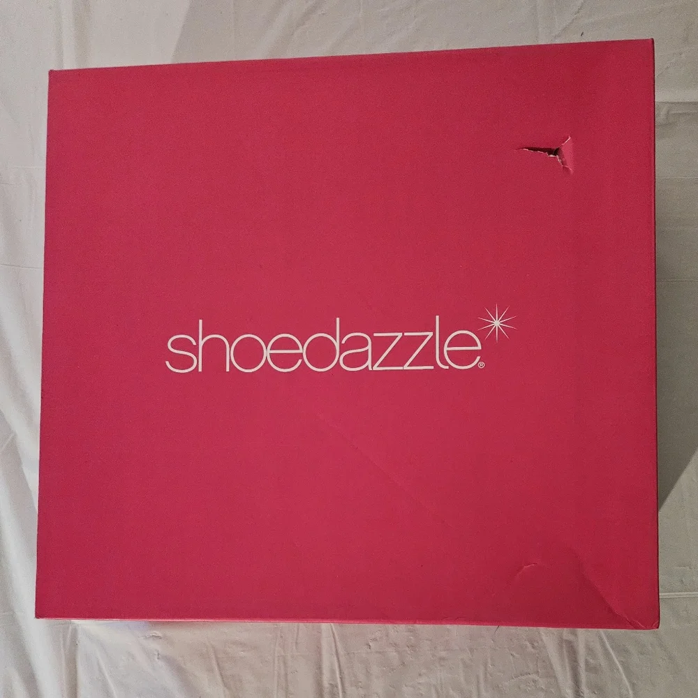 Shoe Dazzle Tan Heeled Boots NWOT SIZE 11 WC - Picture 3 of 13